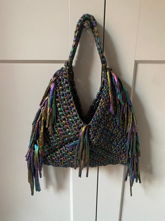 Triangolare ecopelle MULTICOLOR big