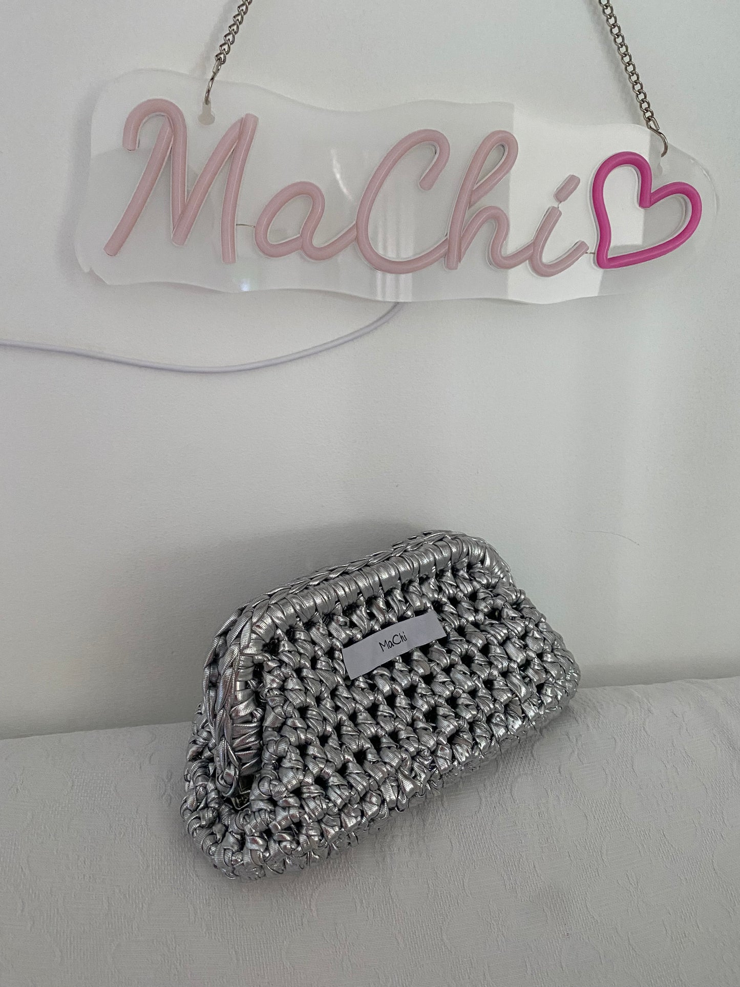 Bassotta lurex ARGENTO